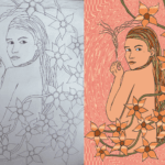 MulherFumandoBurning